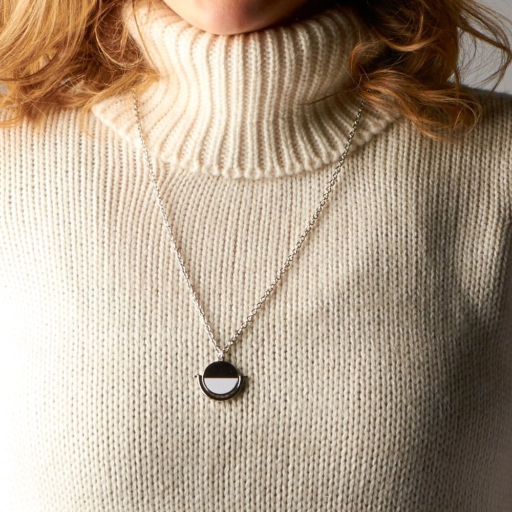 BaubleBar Snowfall Pendant Necklace
